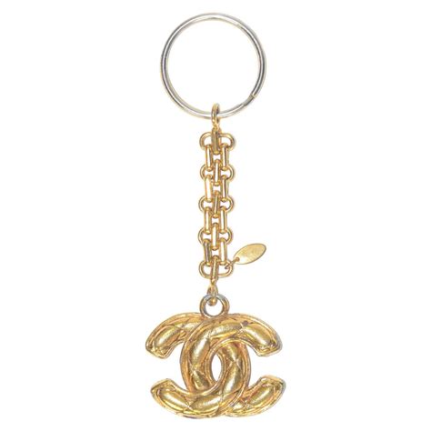 chanel keychain charm|chanel keyring australia.